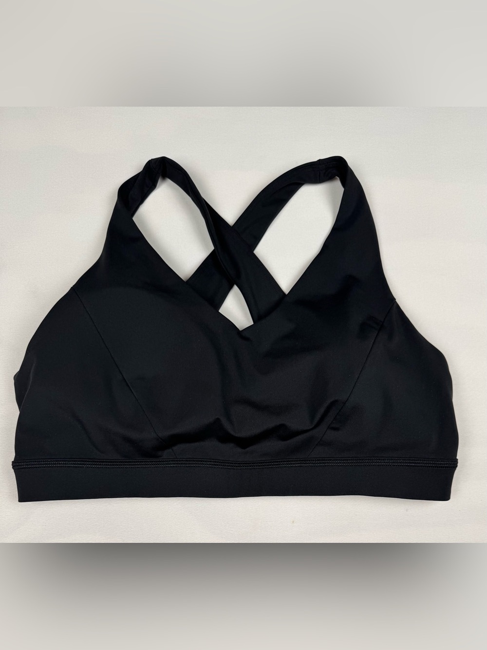 Lululemon Envital Bra *Medium Support D/DD Cup Black Womens 12